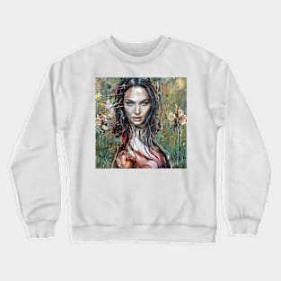 Natural beauty of Gal Crewneck Sweatshirt